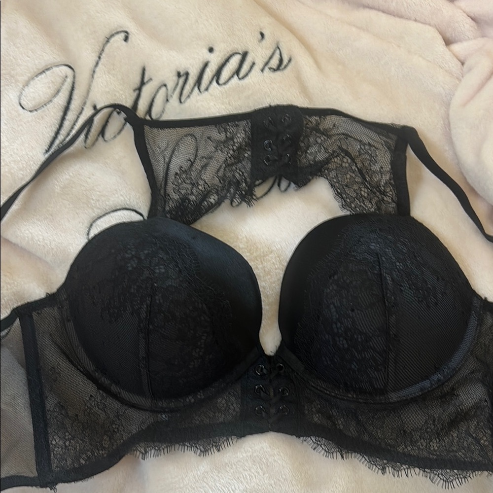 Victoria's Secret Black Bra Intimates Sleepwear